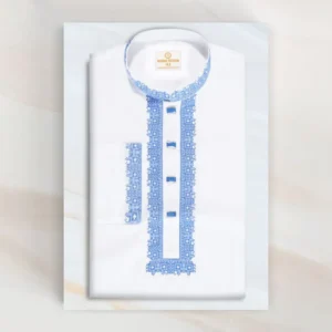 Exclusive Blue Embroidery